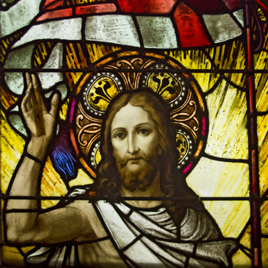 Stained Glass by Beyer Studio for Christendom College Christ the King Chapel