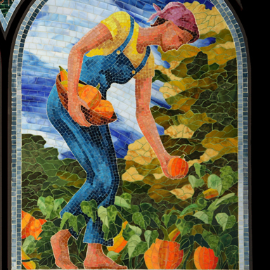Glass Mosaic by Beyer Studio for Our Lady of Mercy Church