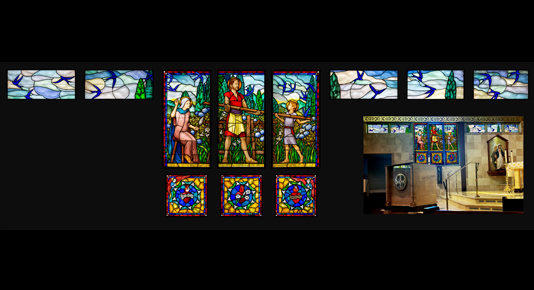 Beyer Studio Stained Glass St Mary od Sorrows